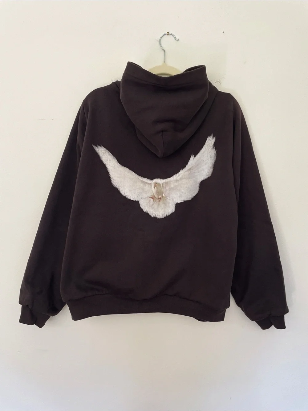 Yeezy Gap Balenciaga Dove Hoodie Large Sweatshirt Baggy Oversized Loose Logo